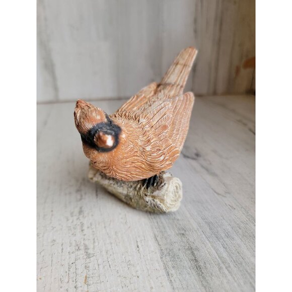 Red cardinal bird AS IS branch tree ceramic home decor - Picture 3 of 7